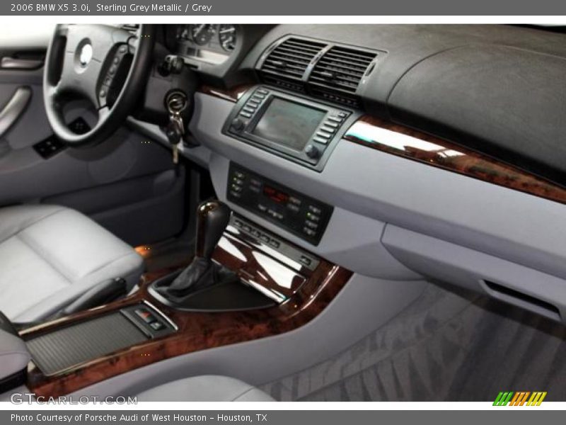 Sterling Grey Metallic / Grey 2006 BMW X5 3.0i
