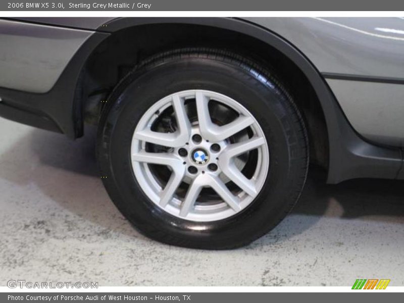 Sterling Grey Metallic / Grey 2006 BMW X5 3.0i