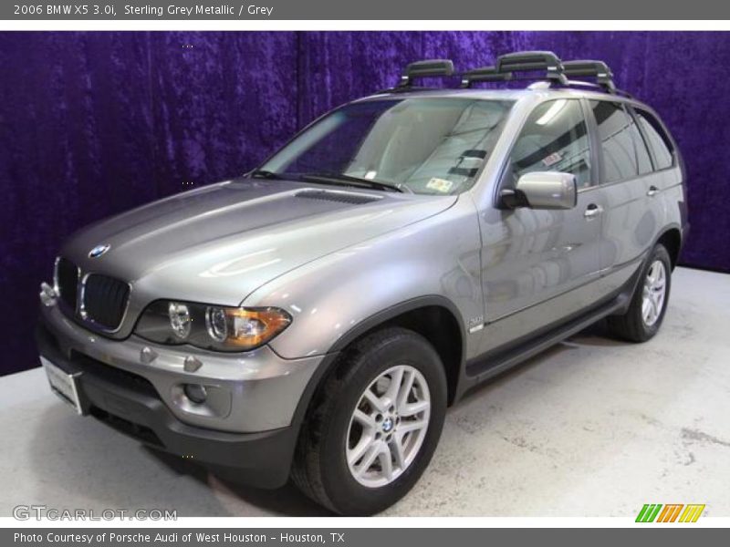 Sterling Grey Metallic / Grey 2006 BMW X5 3.0i