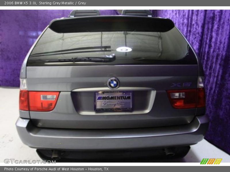 Sterling Grey Metallic / Grey 2006 BMW X5 3.0i