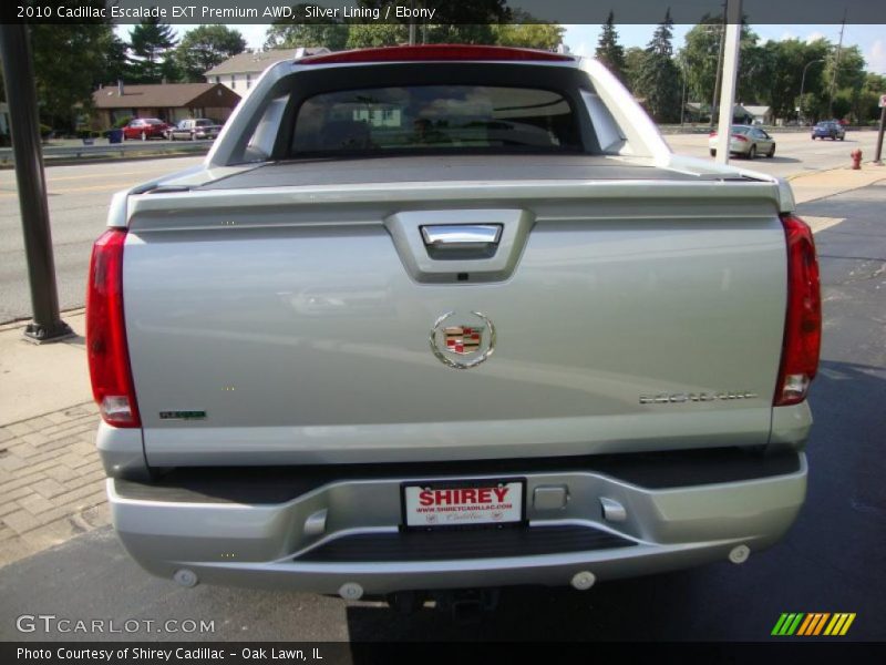 Silver Lining / Ebony 2010 Cadillac Escalade EXT Premium AWD