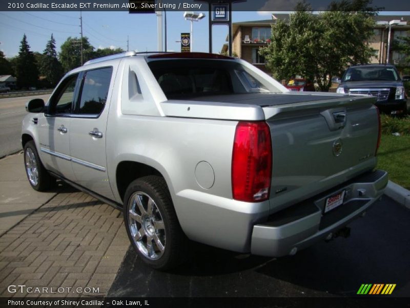 Silver Lining / Ebony 2010 Cadillac Escalade EXT Premium AWD