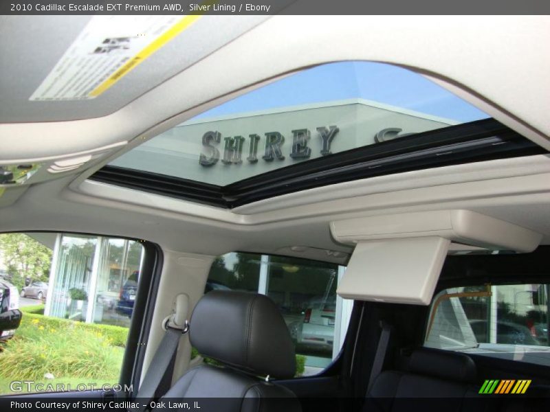 Silver Lining / Ebony 2010 Cadillac Escalade EXT Premium AWD