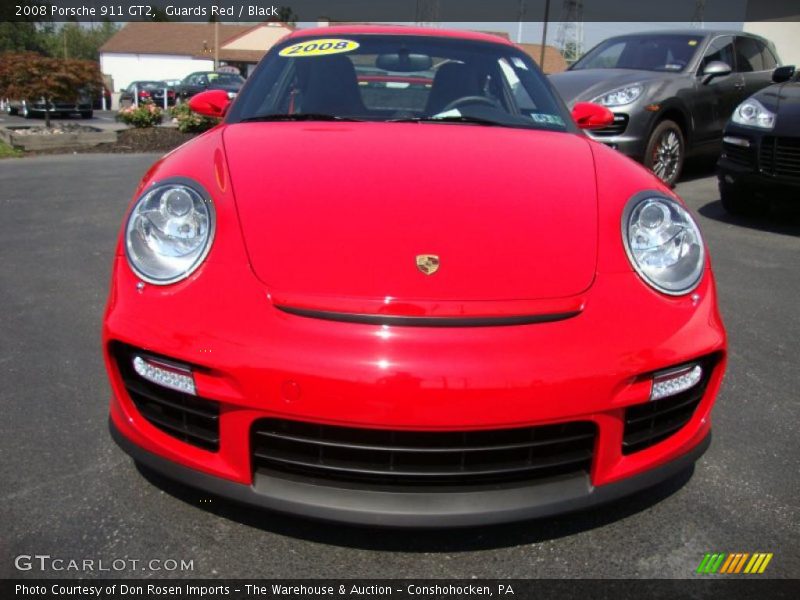 Guards Red / Black 2008 Porsche 911 GT2