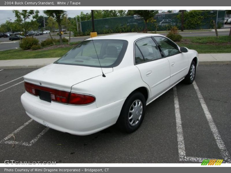White / Taupe 2004 Buick Century Standard