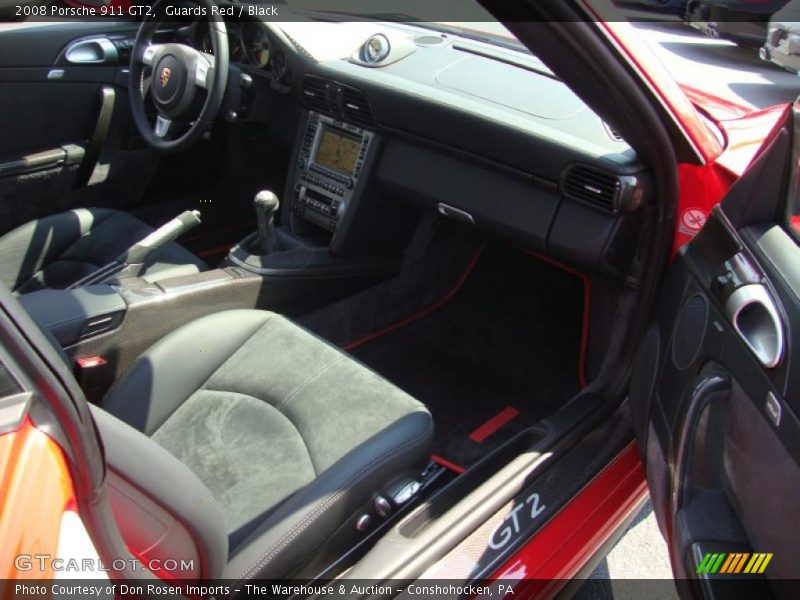 Guards Red / Black 2008 Porsche 911 GT2
