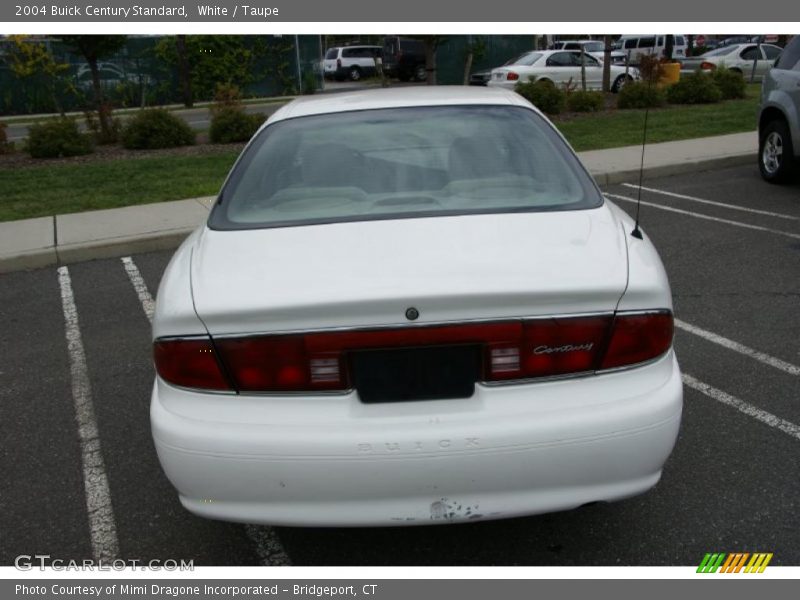 White / Taupe 2004 Buick Century Standard