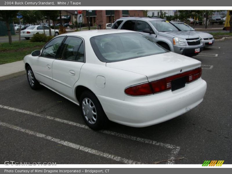 White / Taupe 2004 Buick Century Standard