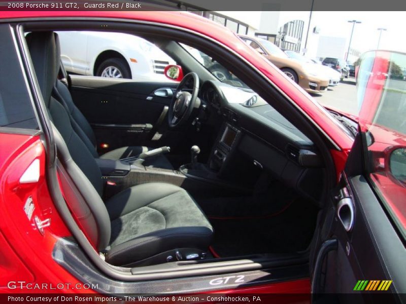 Guards Red / Black 2008 Porsche 911 GT2