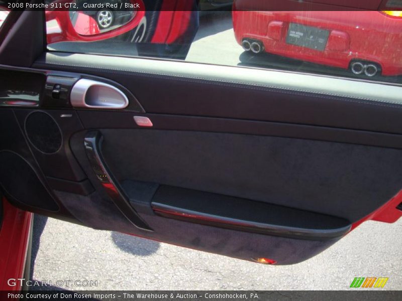 Guards Red / Black 2008 Porsche 911 GT2