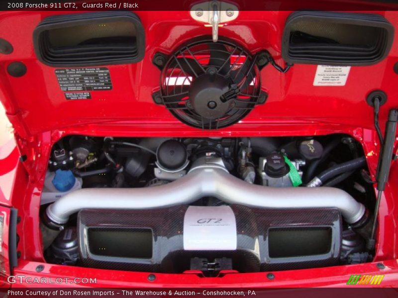 Guards Red / Black 2008 Porsche 911 GT2