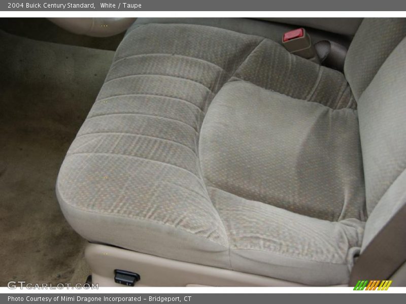White / Taupe 2004 Buick Century Standard