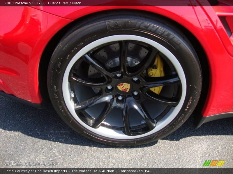 Guards Red / Black 2008 Porsche 911 GT2
