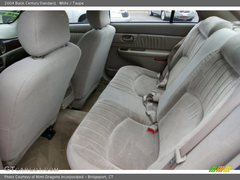 White / Taupe 2004 Buick Century Standard