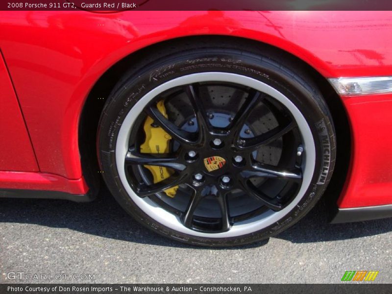 Guards Red / Black 2008 Porsche 911 GT2