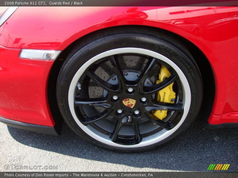 Guards Red / Black 2008 Porsche 911 GT2