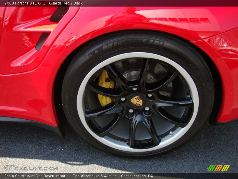 Guards Red / Black 2008 Porsche 911 GT2
