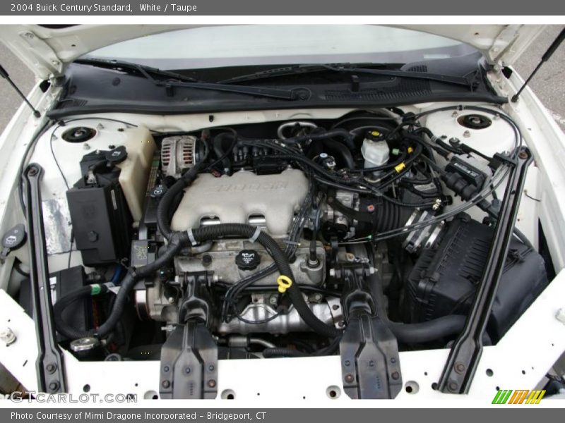 White / Taupe 2004 Buick Century Standard