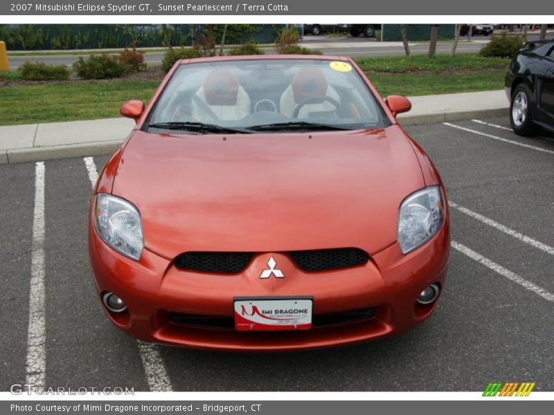Sunset Pearlescent / Terra Cotta 2007 Mitsubishi Eclipse Spyder GT