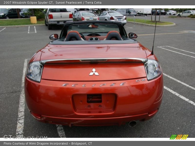 Sunset Pearlescent / Terra Cotta 2007 Mitsubishi Eclipse Spyder GT