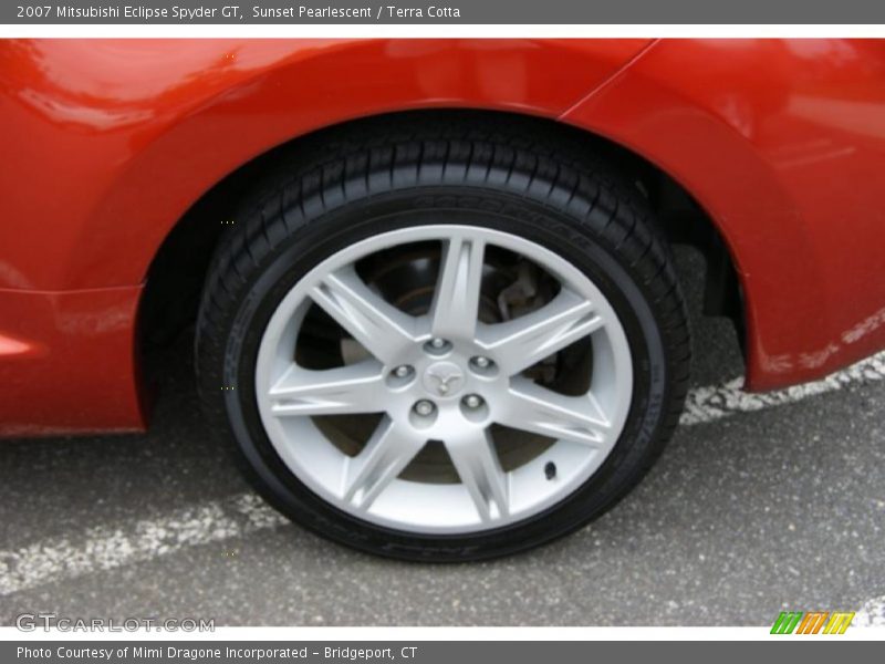 Sunset Pearlescent / Terra Cotta 2007 Mitsubishi Eclipse Spyder GT