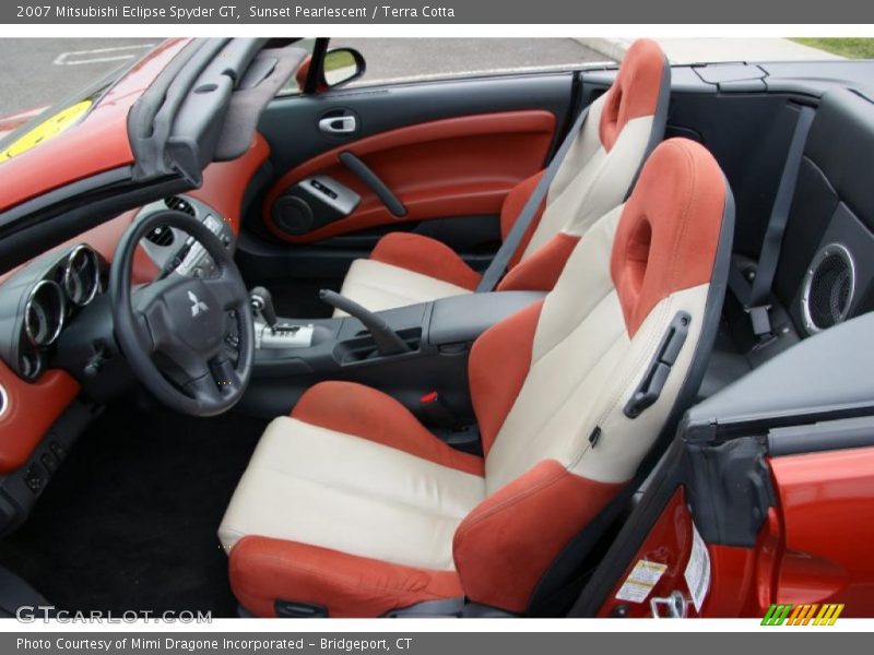 Sunset Pearlescent / Terra Cotta 2007 Mitsubishi Eclipse Spyder GT