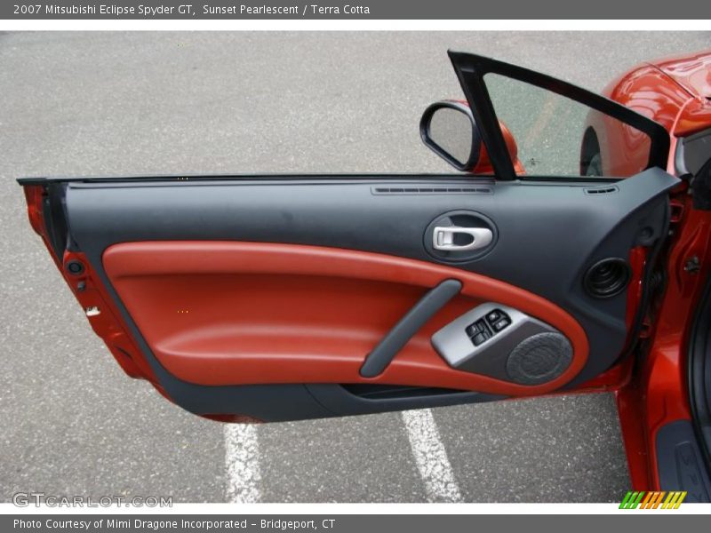 Sunset Pearlescent / Terra Cotta 2007 Mitsubishi Eclipse Spyder GT