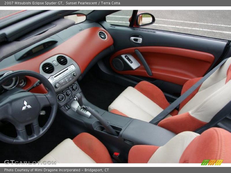 Sunset Pearlescent / Terra Cotta 2007 Mitsubishi Eclipse Spyder GT