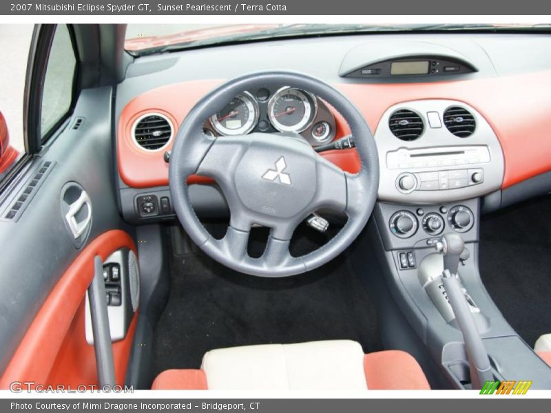 Sunset Pearlescent / Terra Cotta 2007 Mitsubishi Eclipse Spyder GT
