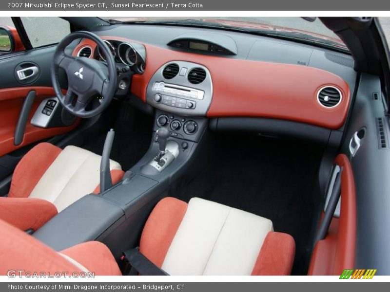 Sunset Pearlescent / Terra Cotta 2007 Mitsubishi Eclipse Spyder GT