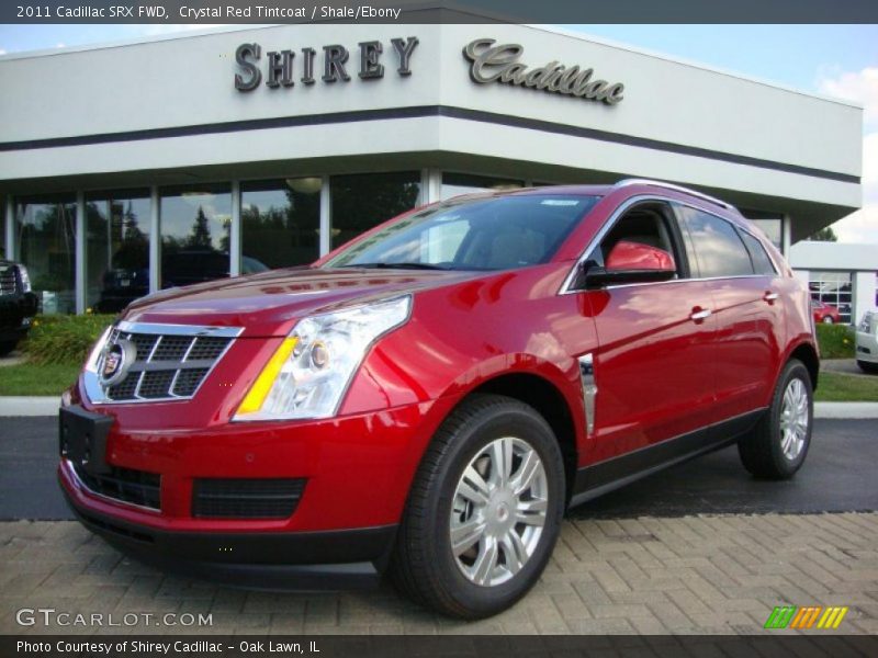 Crystal Red Tintcoat / Shale/Ebony 2011 Cadillac SRX FWD