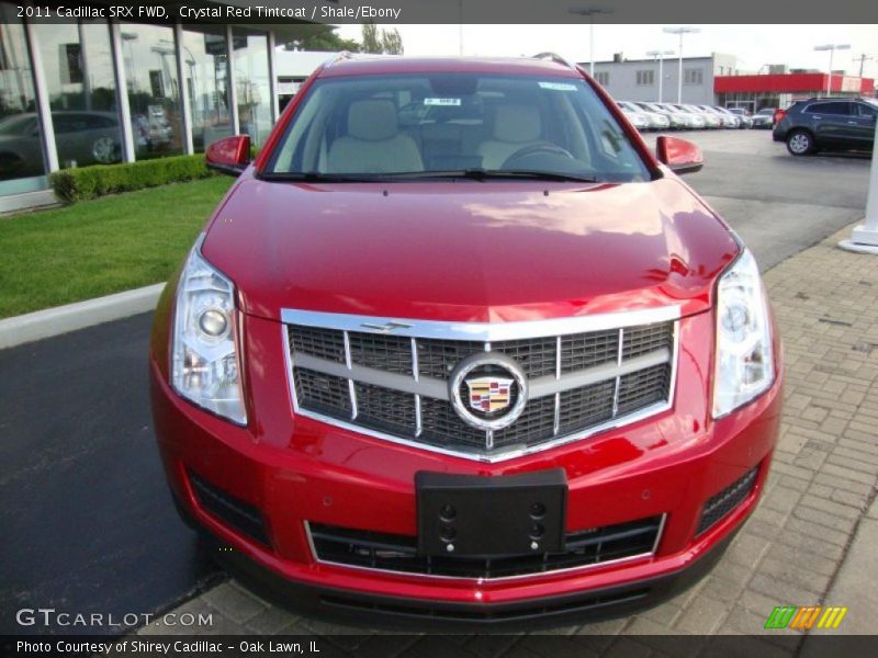 Crystal Red Tintcoat / Shale/Ebony 2011 Cadillac SRX FWD