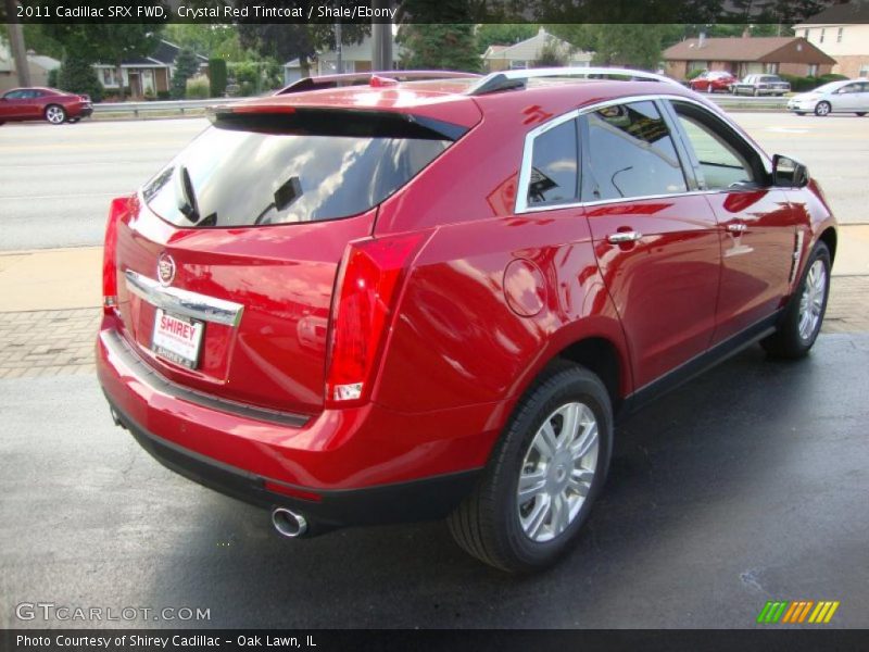 Crystal Red Tintcoat / Shale/Ebony 2011 Cadillac SRX FWD