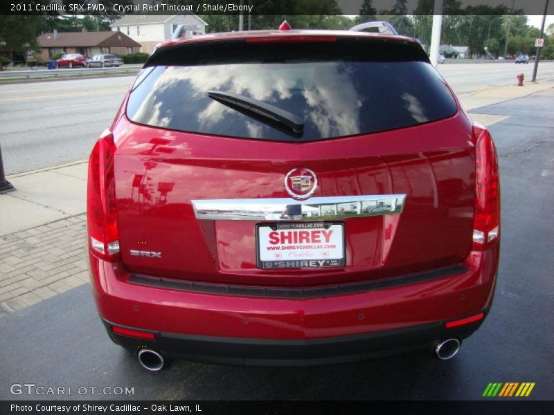 Crystal Red Tintcoat / Shale/Ebony 2011 Cadillac SRX FWD