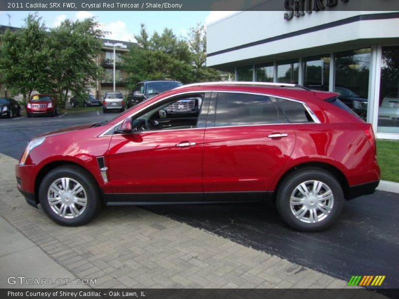 Crystal Red Tintcoat / Shale/Ebony 2011 Cadillac SRX FWD