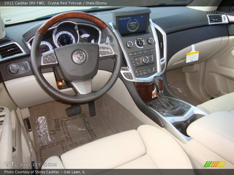 Crystal Red Tintcoat / Shale/Ebony 2011 Cadillac SRX FWD