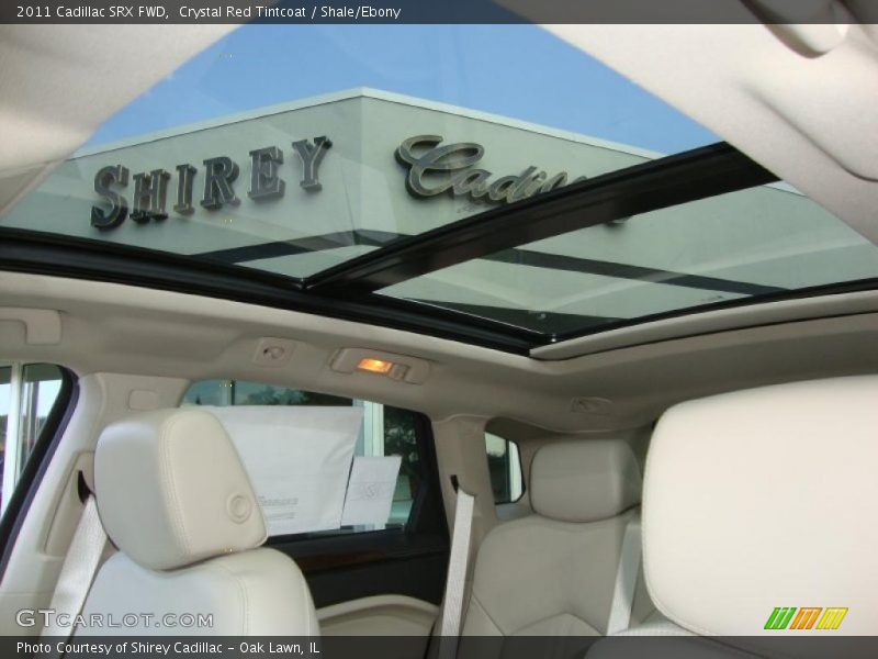 Crystal Red Tintcoat / Shale/Ebony 2011 Cadillac SRX FWD
