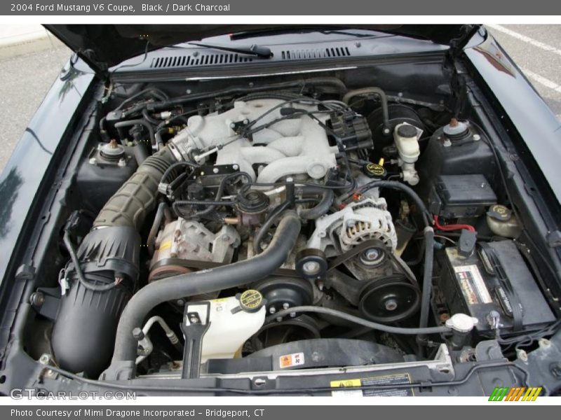 Black / Dark Charcoal 2004 Ford Mustang V6 Coupe