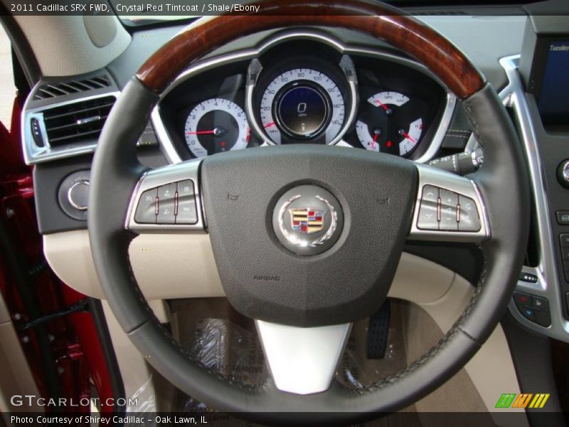 Crystal Red Tintcoat / Shale/Ebony 2011 Cadillac SRX FWD