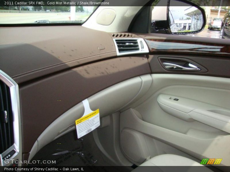 Gold Mist Metallic / Shale/Brownstone 2011 Cadillac SRX FWD