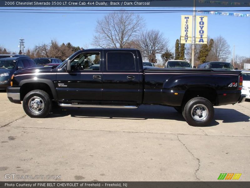 Black / Dark Charcoal 2006 Chevrolet Silverado 3500 LT Crew Cab 4x4 Dually