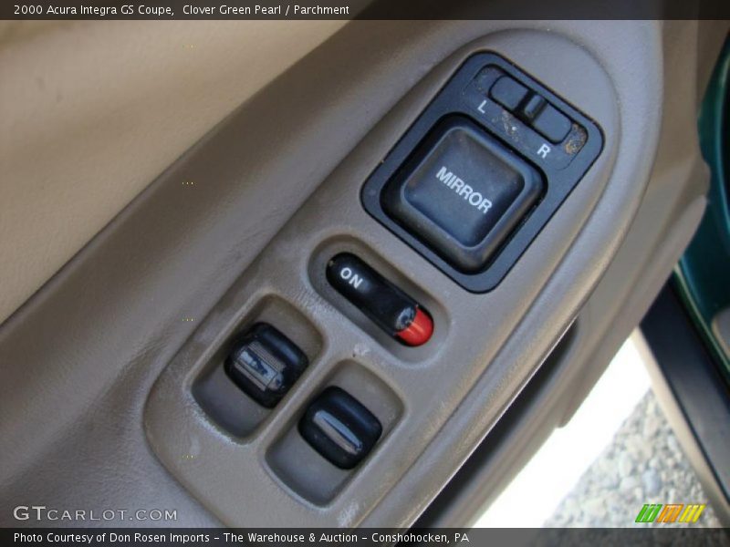Clover Green Pearl / Parchment 2000 Acura Integra GS Coupe