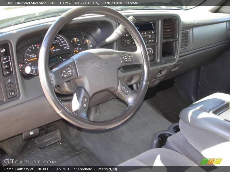 Black / Dark Charcoal 2006 Chevrolet Silverado 3500 LT Crew Cab 4x4 Dually