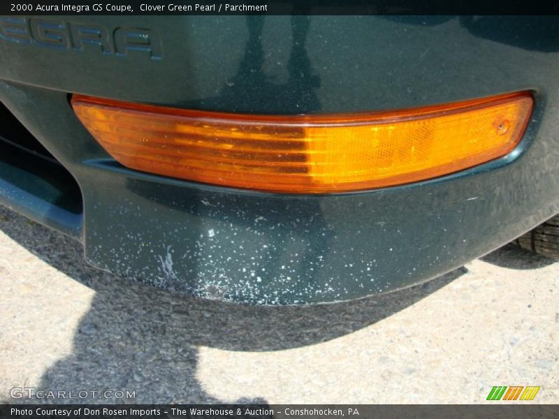 Clover Green Pearl / Parchment 2000 Acura Integra GS Coupe