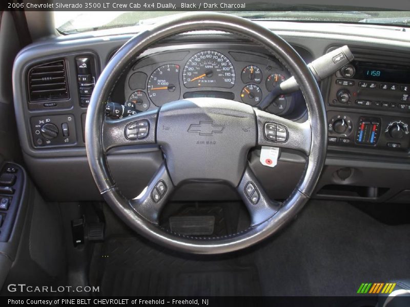 Black / Dark Charcoal 2006 Chevrolet Silverado 3500 LT Crew Cab 4x4 Dually