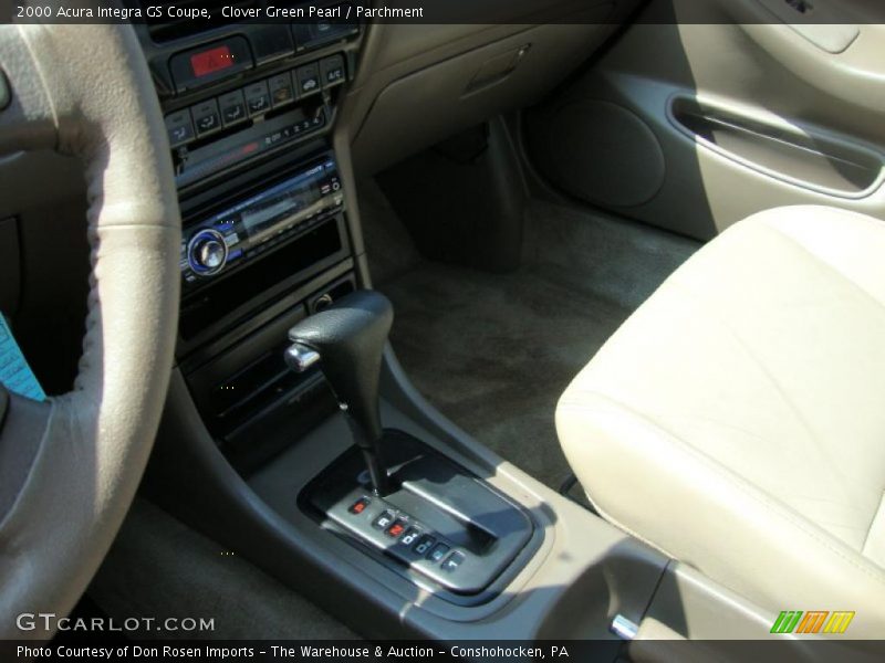 Clover Green Pearl / Parchment 2000 Acura Integra GS Coupe