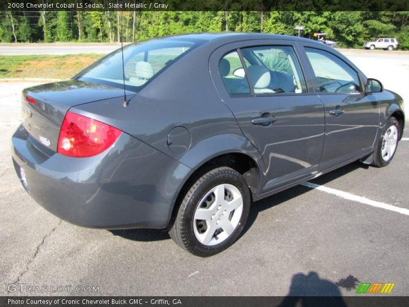 Slate Metallic / Gray 2008 Chevrolet Cobalt LS Sedan