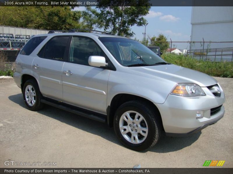 Billet Silver Metallic / Ebony 2006 Acura MDX Touring