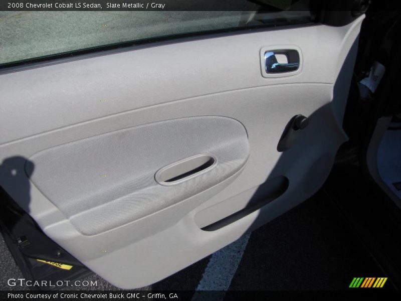 Slate Metallic / Gray 2008 Chevrolet Cobalt LS Sedan