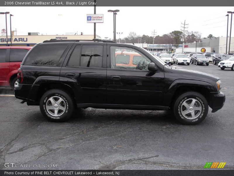 Black / Light Gray 2006 Chevrolet TrailBlazer LS 4x4